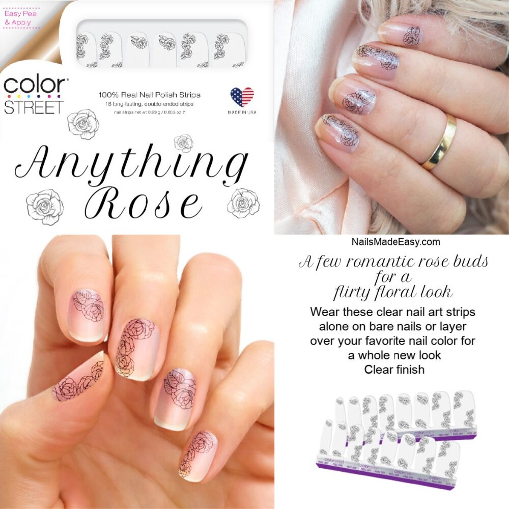 Color Street Nails Anything Rose